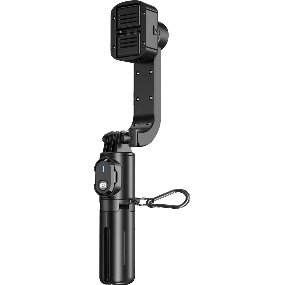 Q-30 Gimbal Stabilizer - 3-Axis AI Handheld Stabilizer with Selfie Stick & Tripod for Smartphones (ABS & Aluminum) Image