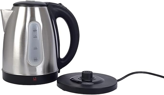 Stainless Steel Kettle – Efficient and Safe 1.8L Water Boiler for Your Kitchen Image