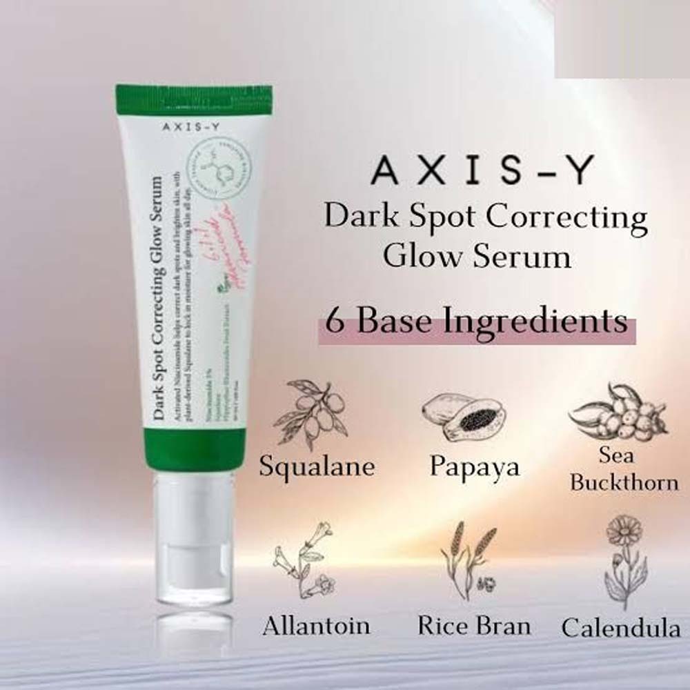 AXIS-Y Dark Spot Correcting Glow Serum - 50ml Brightening Treatment for Hyperpigmentation, Uneven Skin Tone & Dark Spots Image