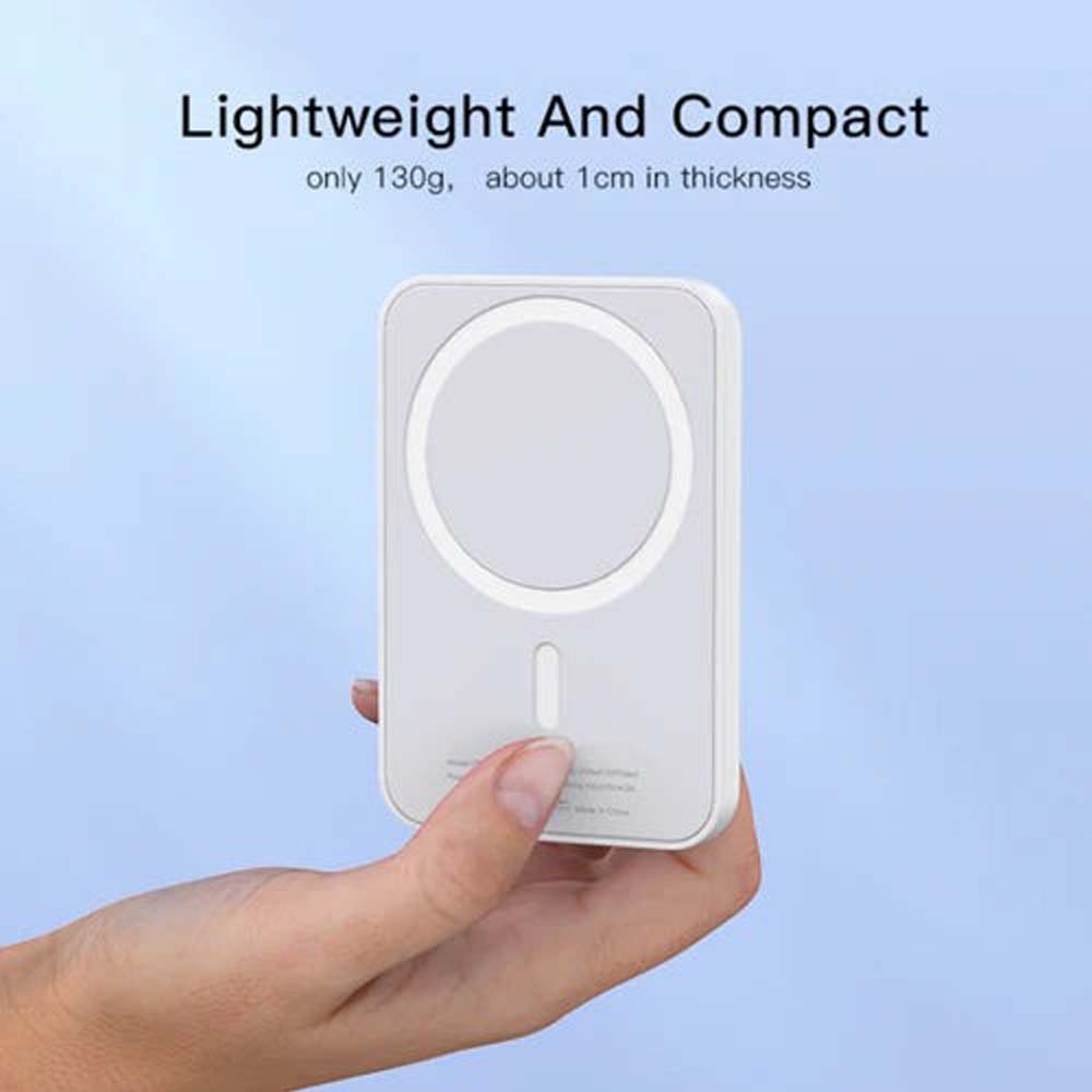 YP29 Magnetic Power Bank - 5000mAh Wireless Charger, Compact Portable Battery Pack for Phones, Compatible with MagSafe Image
