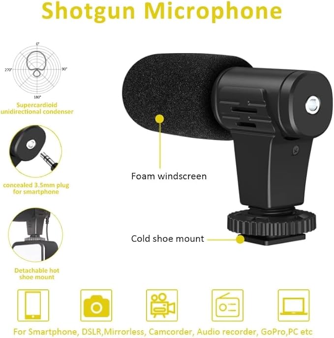 Live Set Fill Light Selfie Stick Tripod with Microphone – Foldable Selfie Stick for Mobile Phones Image