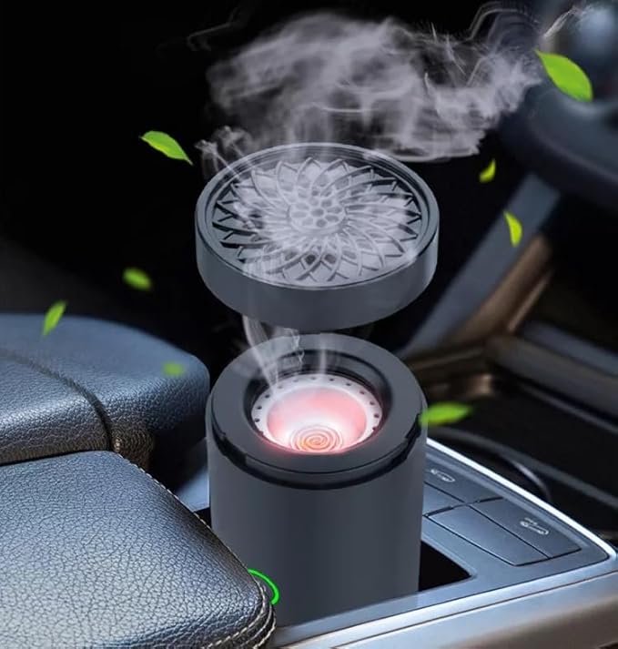 Portable Incense Burner | USB Rechargeable Oud Burner | Electric Arabic Mubkhara Device for Home, Office, and Car Image