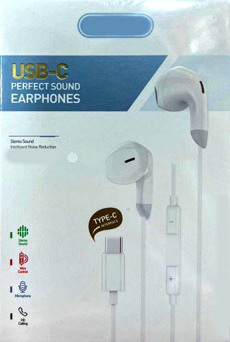 Perfect Sound Earphones – USB-C Connectivity for Exceptional Audio Experience Image