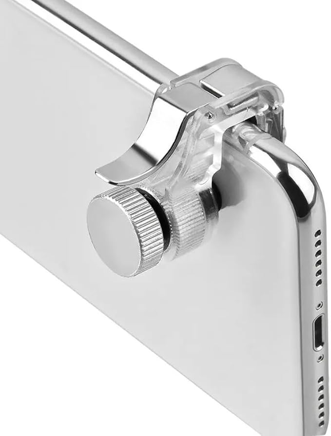 Metal Smartphone Mobile Gaming Trigger for PUBG – Gamepad Fire Button Aim Key L1 R1 Shooter Controller Image