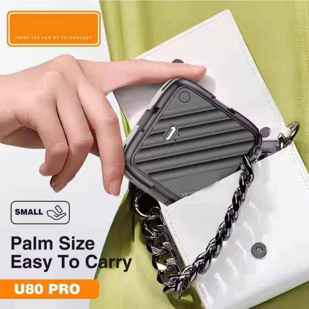 U80 Pro RGB LED Photography Light - 3000K-99000K Color Temp, Magnetic Mount, Rechargeable for Mobile & Camera Videos Image