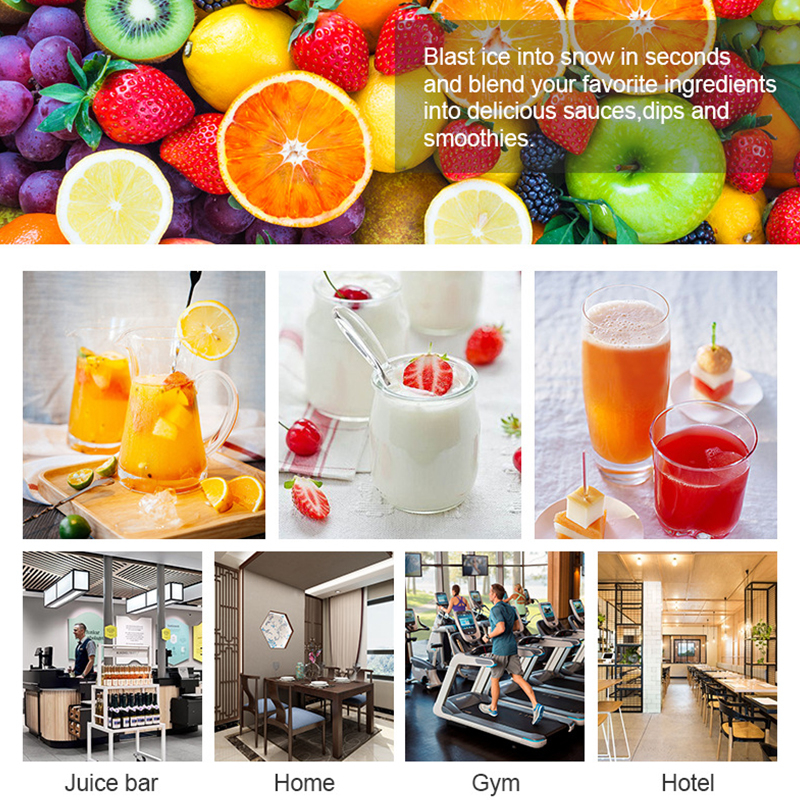 SC-2255 Multi-Purpose Juicer & Mixer 2-in-1 professional blender & food processor with silver coat for commercial kitchens. Image