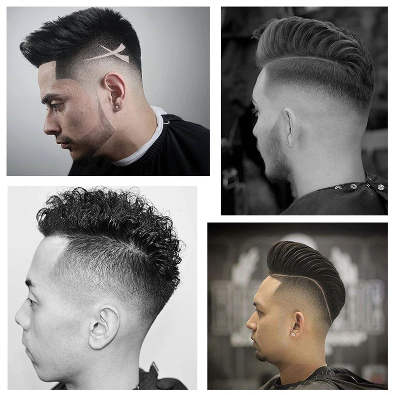 DL-1566 Cordless Professional Hair Trimmer. Rechargeable all-in-one clipper for men's facial, body & beard grooming. Image