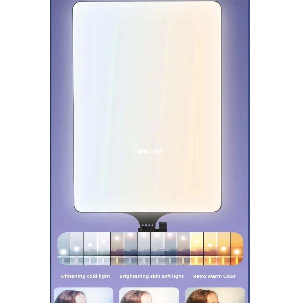 RL-T24 24" LED Video Light - Dimmable Studio Lighting with Remote Control for Photography, Live Streaming & Video Production Image