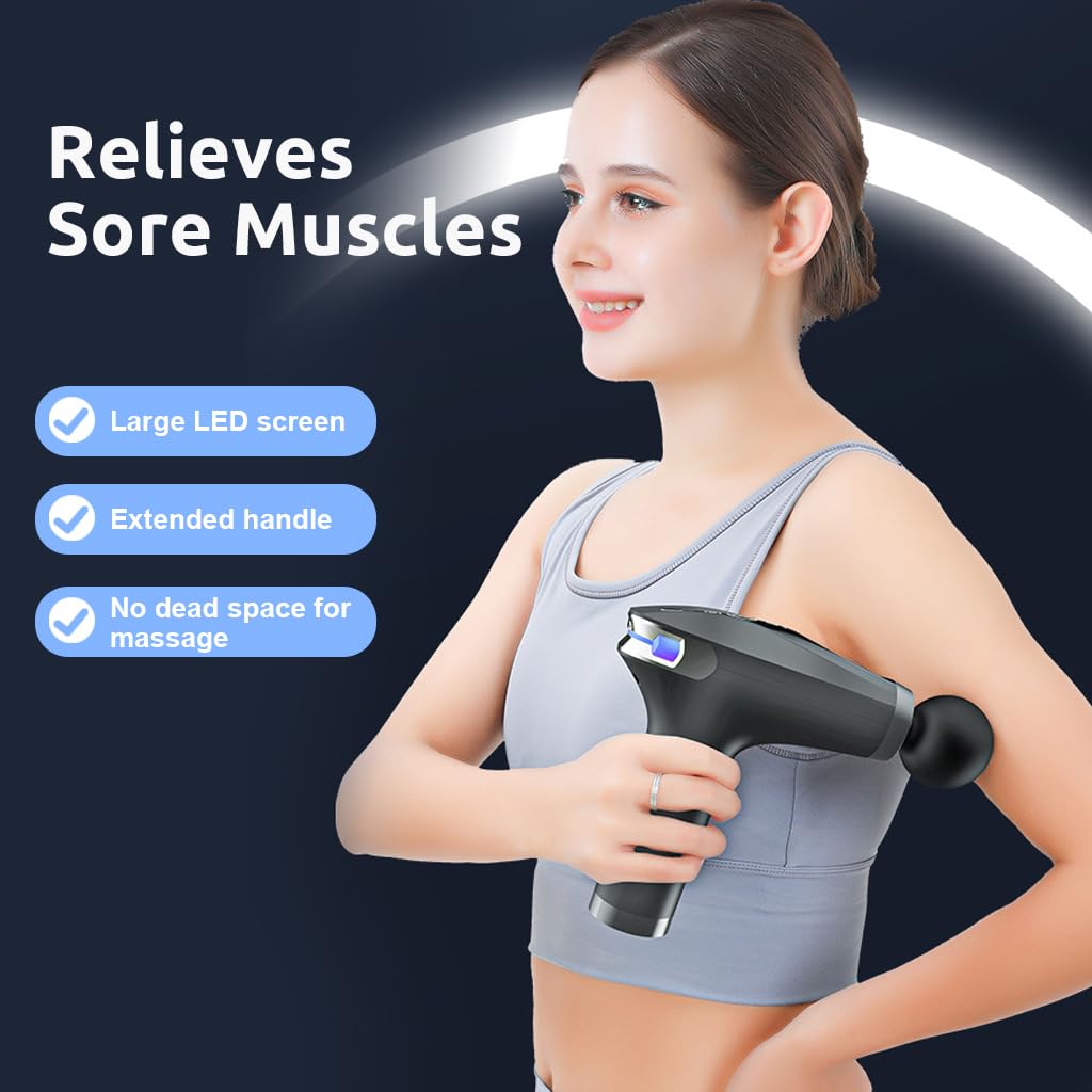 Professional Massage Gun – The Ultimate Tool for Comprehensive Deep Tissue Relief Image