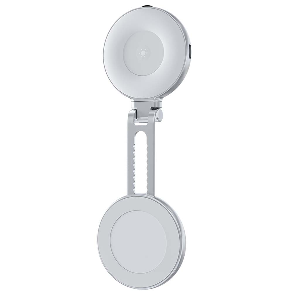 C03 Magnetic Selfie Light CRI97 LED ring light with 360° rotation & mirror. For selfies, videos, TikTok & Zoom calls. Image
