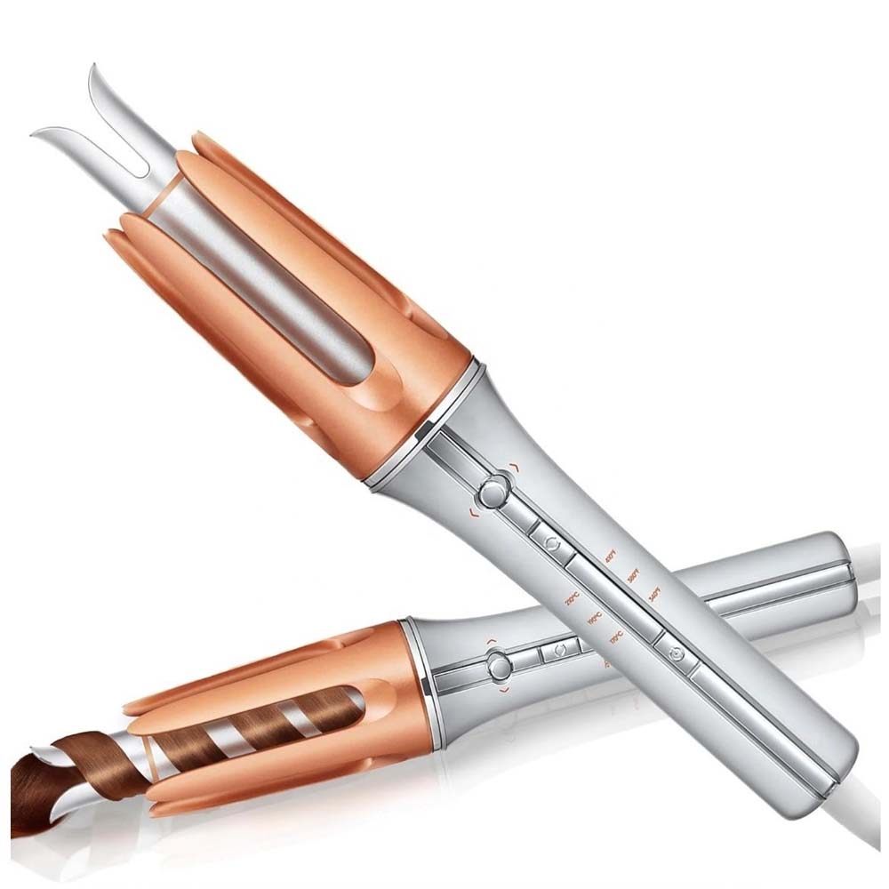 Fully Automatic Hair Curler - Negative Ion Technology for Effortless Lazy Curls & Big Waves, Hair-Friendly Electric Styler Image