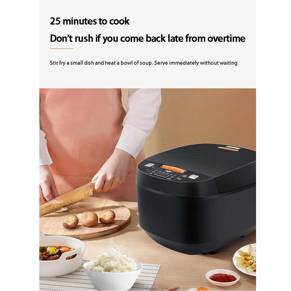 Multifunctional Rice Cooker | Pressure Cooker | Electric Pot 5L 1.8L | Slow Cooker | Steamer | Mini Smart Hot Pot | Portable Kitchen Appliances Image