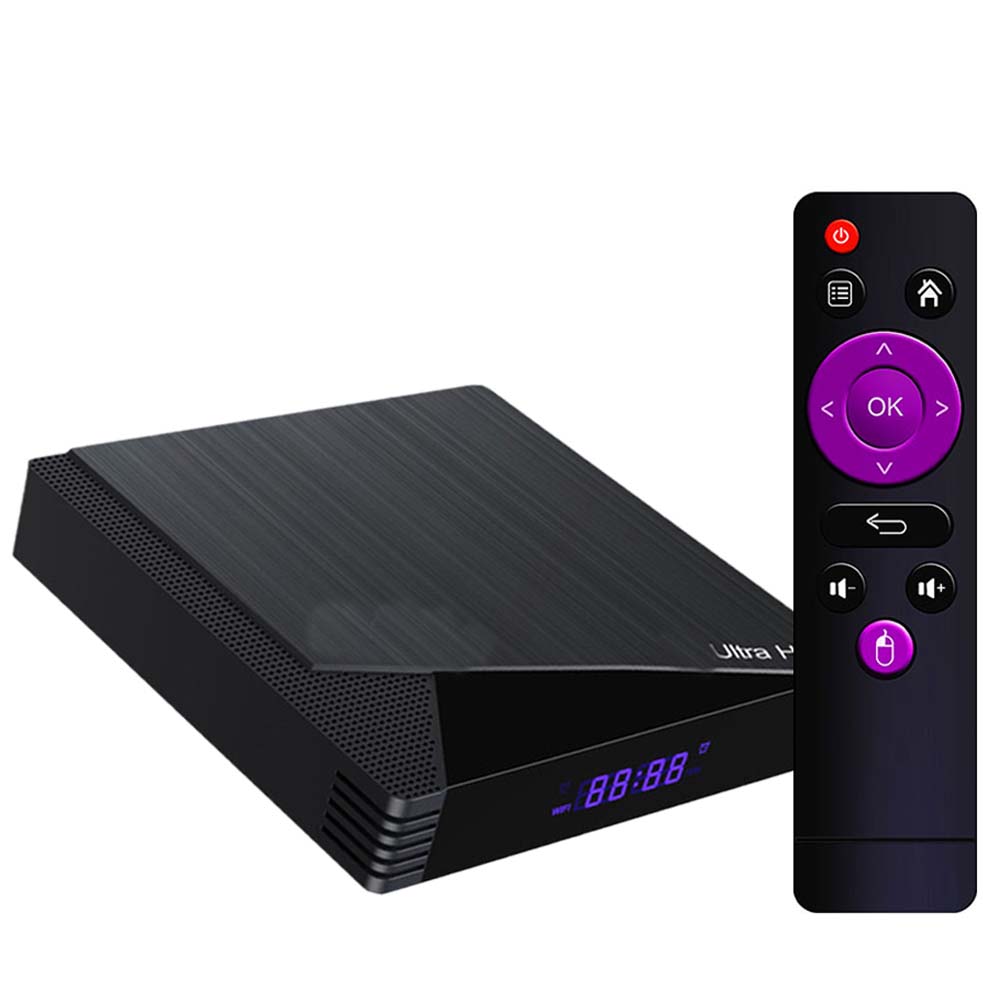 8K Ultra HD Android 12.1 TV Box - 8GB RAM + 128GB ROM, 4K HDR, Dolby Audio, WiFi 6, Bluetooth 5.2 Image