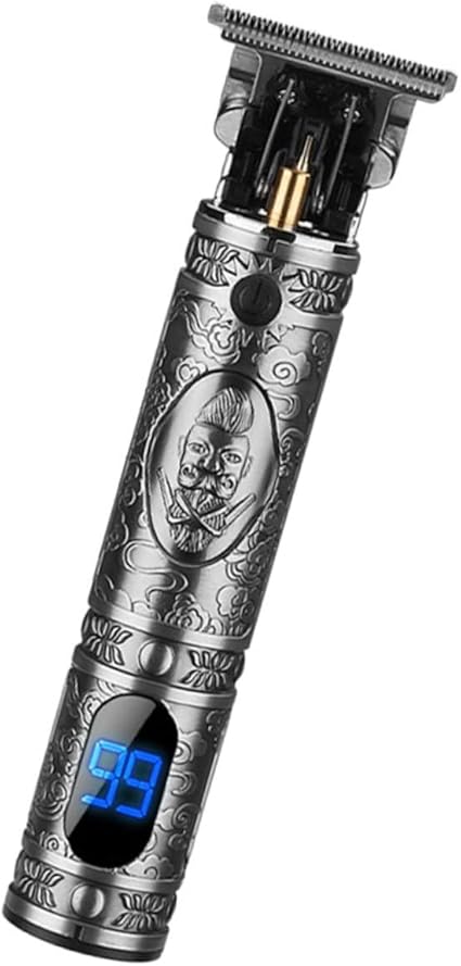 USB Rechargeable Electric Barbershop Hair Clipper | Digital LCD Professional Hair Trimmer Image