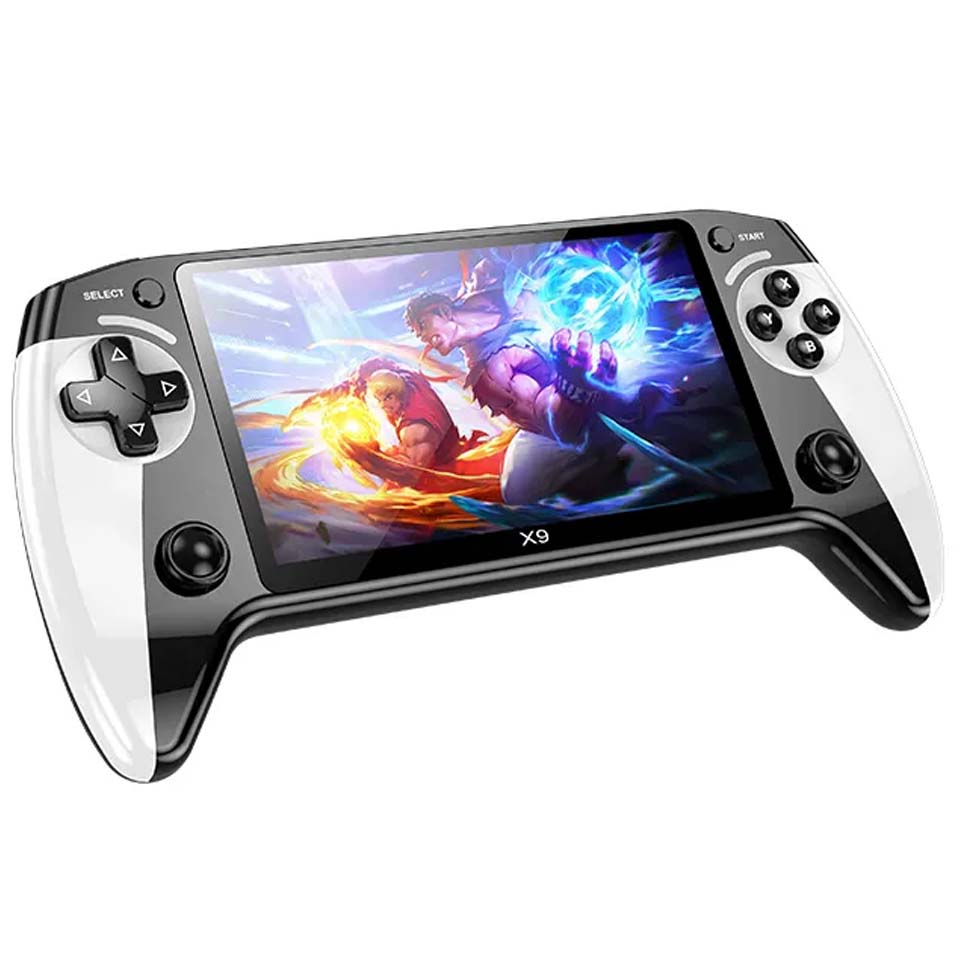 X9 HD Handheld Game Console - 5.5" IPS Screen, P1 HD Output, Dual Joystick for GB/GBA/GBC Games, Portable Retro Gaming Image