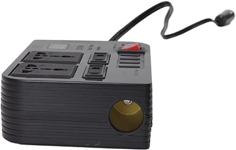 300W Car Inverter | Advanced 12V DC to AC Vehicle Transformer | Power Tablets, Laptops, and More On the Go Image