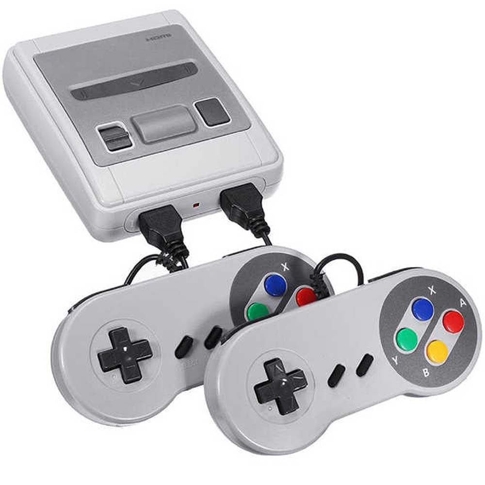 Retro Classic 620-Game Console – Mini Vintage Gaming System with 2 Controllers, AV Output – Perfect Easter Gift for Kids & Adults Image