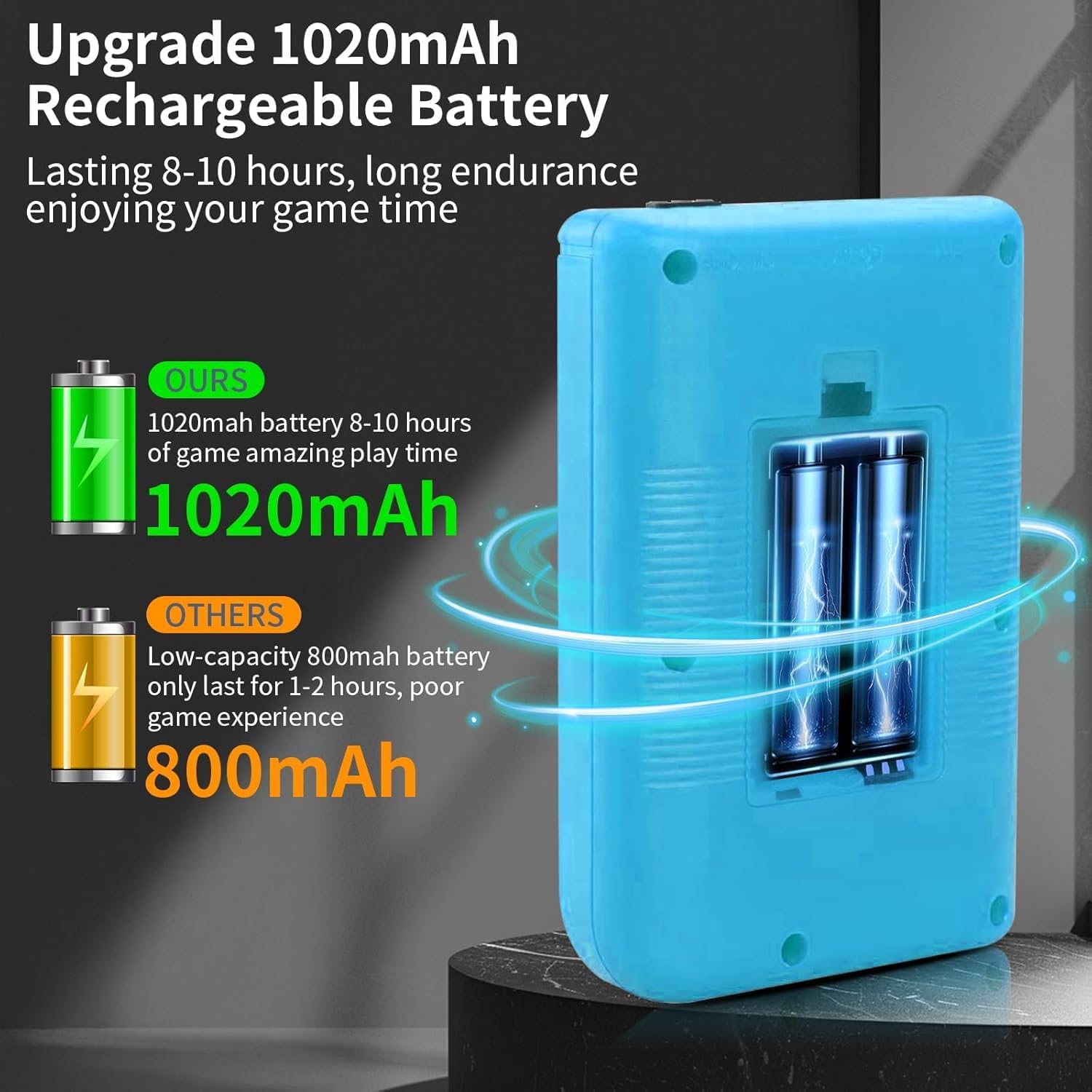 SUP Game Box Plus 400 in 1 Retro Games UPGRADED VERSION mini Portable Console Handheld Multi Color Image