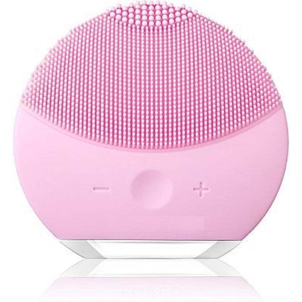 Mini Dual-Sided Smart Silicone Electric Facial Cleansing Device | Rechargeable, Gentle, and Multicolor Image