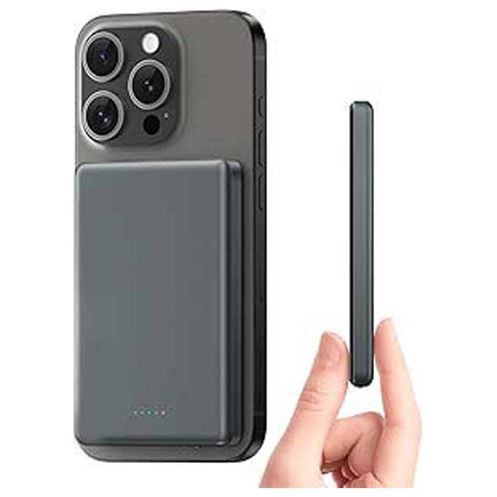 MagSafe External Battery – 5000mAh Magnetic Wireless Fast Charge Portable Charger Image