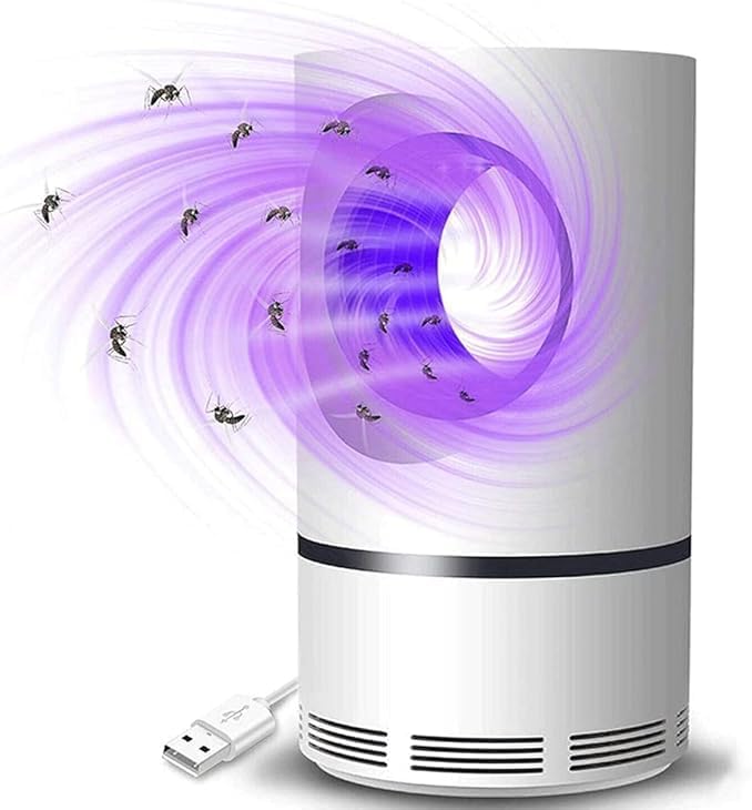 Electric Photocatalytic Mosquito Killing Lamp | LED Anti-Mosquito Killer Light with USB Power | For Indoor and Outdoor Use Image