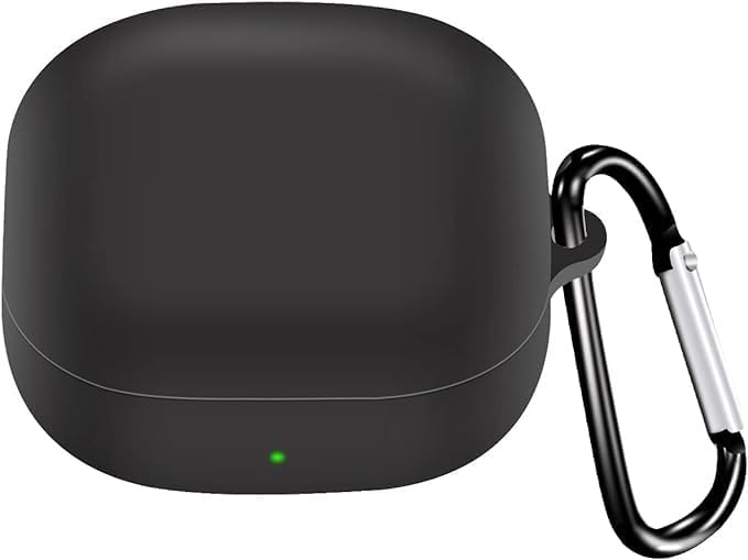 Silicone Case Compitable for Samsung Galaxy Buds 2 Pro/2/Pro/Live - Shockproof Protective Cover with Keychain for Earbuds, Durable & Stylish (Multi) Image