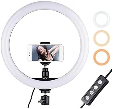 Ring Fill Light for TikTok Videos | Adjustable LED Ring Light with Phone Holder | Perfect for Streaming, Vlogging, and Content Creation Image