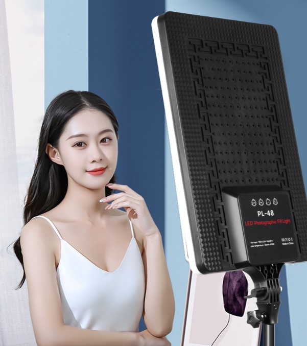 PL-48 Photo Studio LED Video Fill Lamp | Light Panel for Photography and Video Lighting | Professional Lighting for Studio, YouTube, and Portraits Image