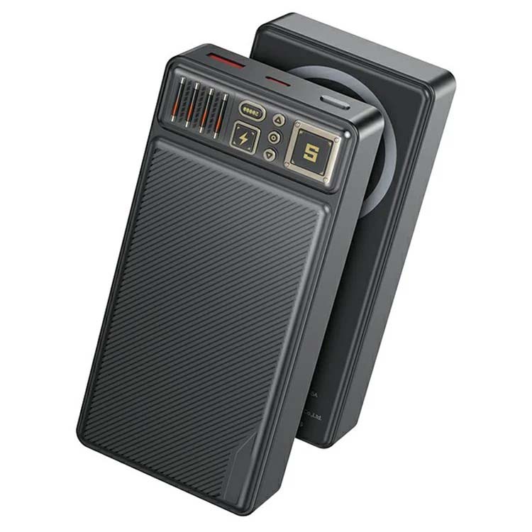 YP58 20000mAh Magnetic Power Bank – USB-C + USB Battery Pack Image