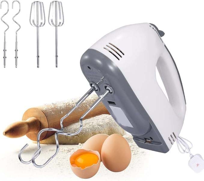 Hand Food Automatic Mixer | 7-Speed Egg Beater | Flour, Bread, Blenders for Cake Baking at Home Image