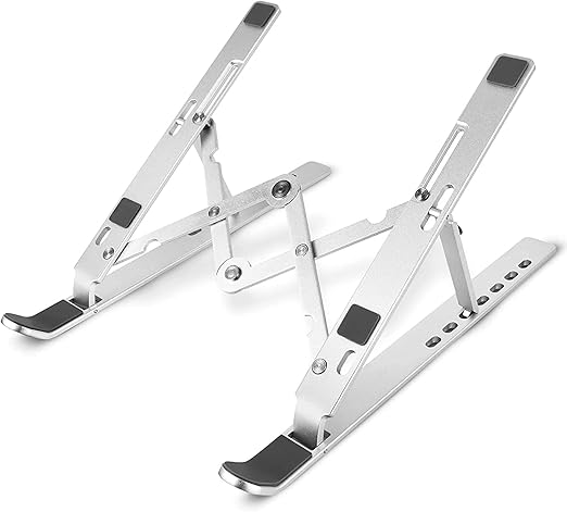 Creative Folding Laptop Stand | Portable Storage Bracket for Ergonomic Laptop Use Image