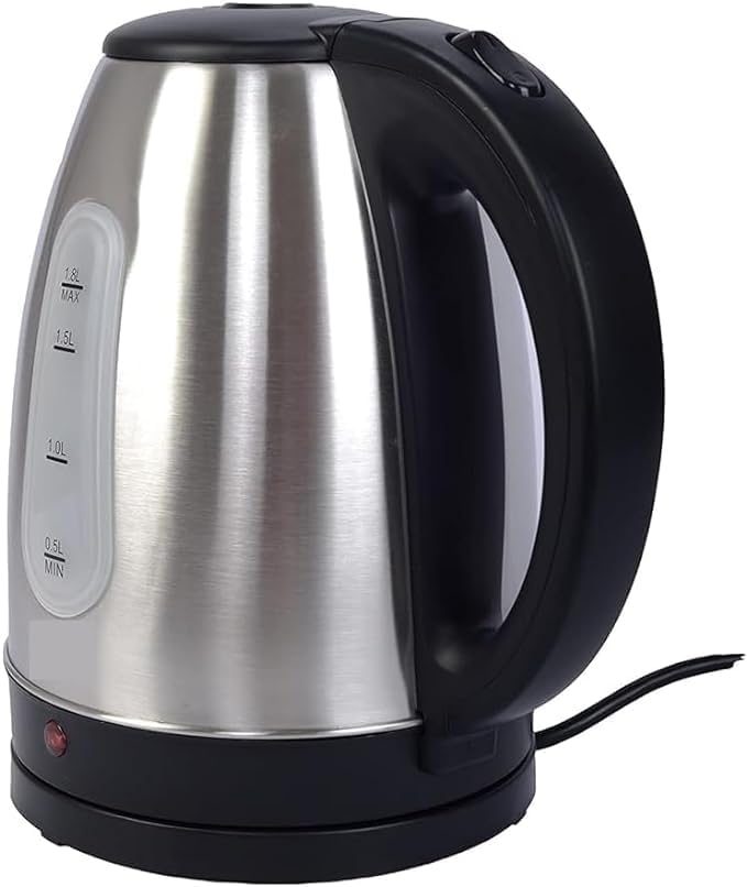 Stainless Steel Kettle – Efficient and Safe 1.8L Water Boiler for Your Kitchen Image