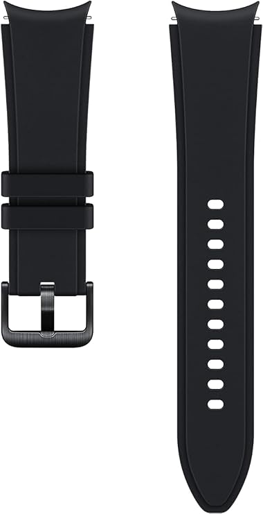 Sport Ridge Samsung Watch Band – 20mm M/L Size in Black Image