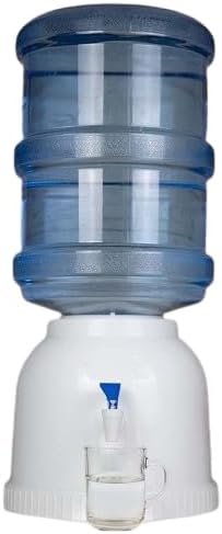 Water Dispenser DWD-03 White | Compact 5 Gallon Countertop Model for Home and Office | Dishwasher Safe Image