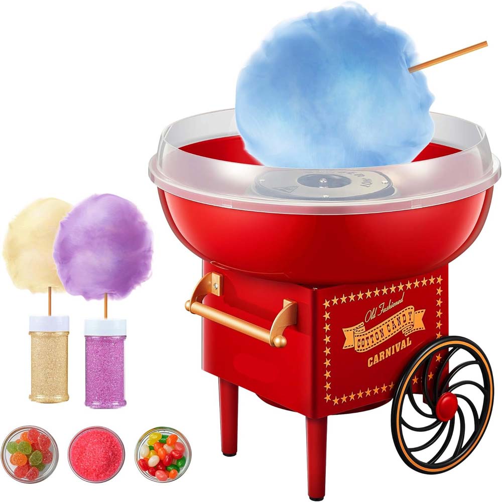 Cotton Candy Machine Maker - Easy to Use & Clean, Mini Cotton Candy Floss Maker for Birthdays & Parties, Fashionable Design, Fun & Sweet Treats for All Ages Image
