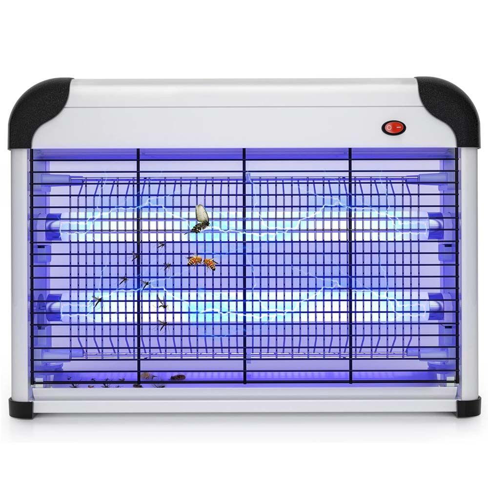 Electric Bug Zapper - 20W UV Mosquito Killer, 2800V Grid, Plug-in Hanging Indoor Insect Trap for Mosquitoes, Flies, Moths Image
