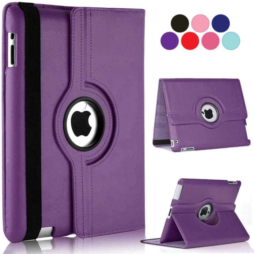 360° Rotating Case for iPad 10.2/10.5 - Auto Sleep/Wake Stand Cover with Multi-Angle Viewing (Multi Colour) Image