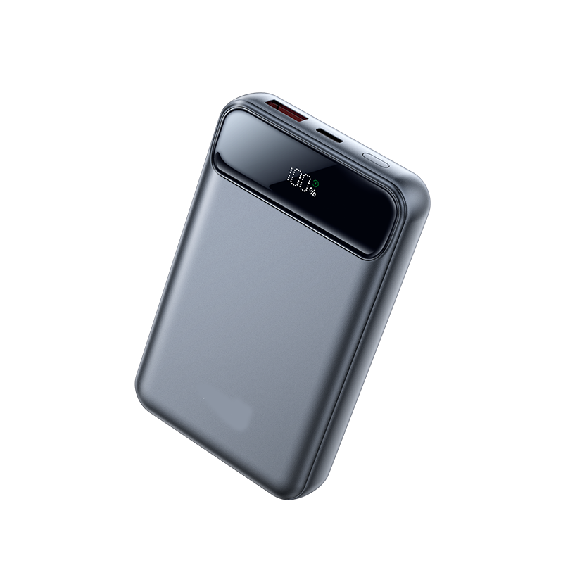 P50 20000mAh Power Bank – 15W Wireless Charging, Magnetic PD Two-Way Fast Charging with Digital Screen Display Image